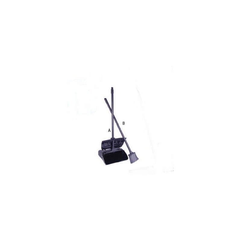 LOBBY BROOM - FOR DUST PAN WITH COVER - 1