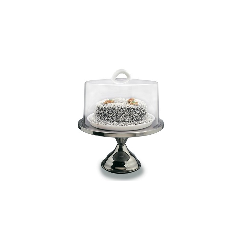 CAKE STAND S/STEEL - 330 x 180mm - 1