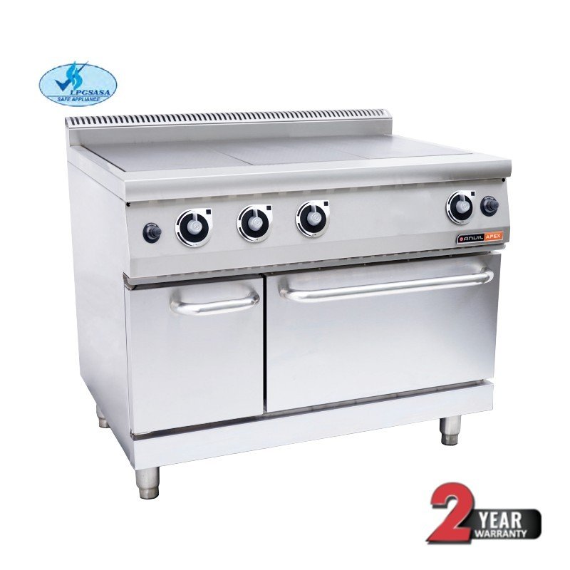 ANVIL 3 PLATE STOVE WITH OVEN - GAS - 1