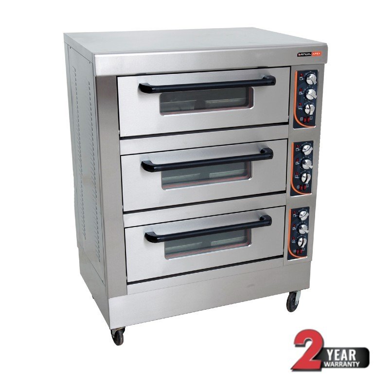 DECK OVEN ANVIL - 6 TRAY - TRIPLE DECK - 1