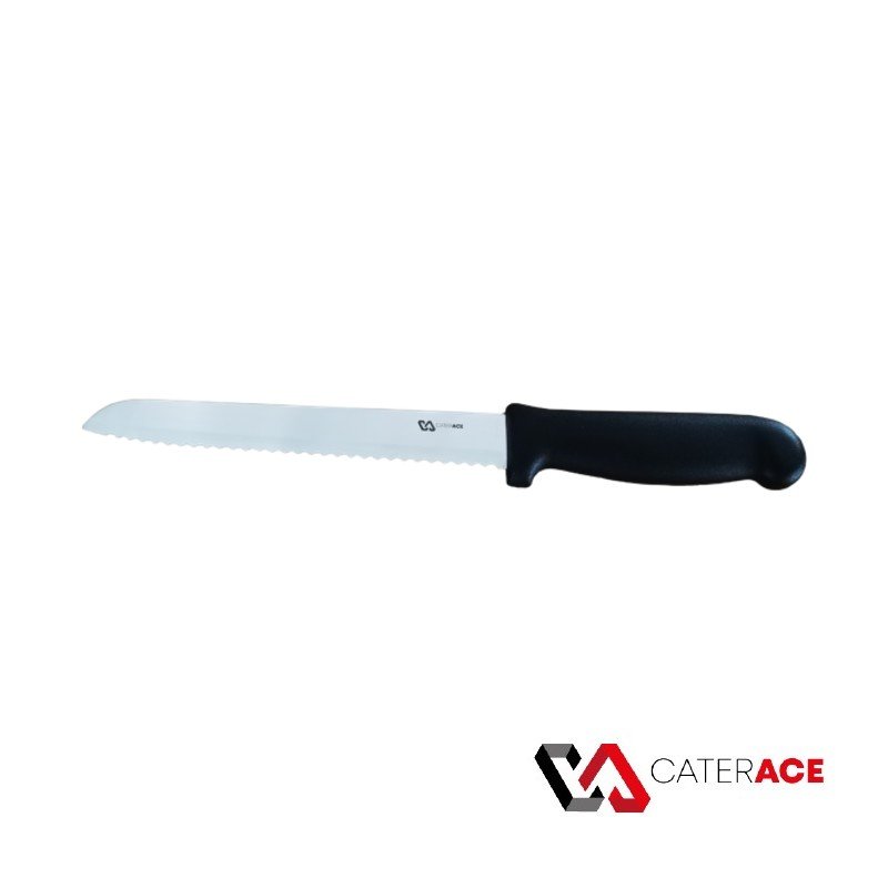 KNIFE CATERACE - 200mm SERRATED BREAD KNIFE - 1
