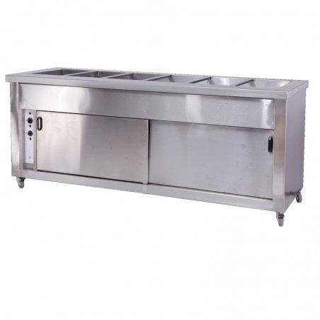 Shop Bain Marie Floor Model With Hot Closet In Sa Caterweb