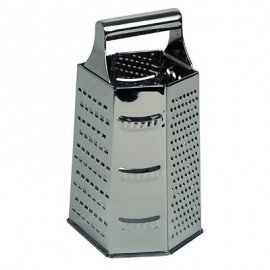 GRATER S/STEEL - 6 SIDED - 1