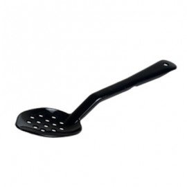 SERVING SPOON PERFORATED - 330mm - BLACK - 1