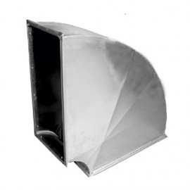 DUCTING BENDS 90 - SQUARE 'GALVANIZED' - 1