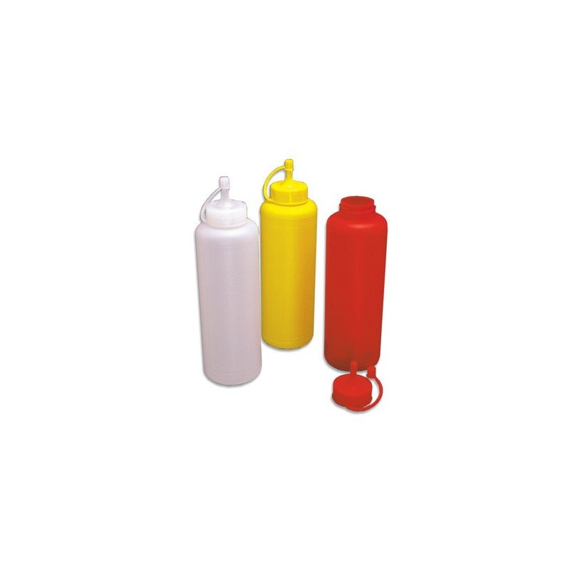 PLASTIC DISPENSER - RED - 250ml (PACK OF 6) - 1