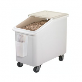 SLANT TOP INGREDIENT BIN - 42 X 75 X 71CM 'WHITE' - 102KG - 1