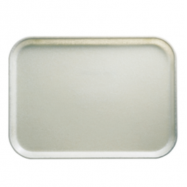 CAMTRAYS FIBERGLASS SMOOTH TRAY ANTIQUE PARCHMENT - 38CM W X 51.5CM L - 1