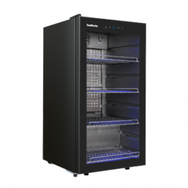 BEVERAGE COOLER UNDER COUNTER 86LT - BLACK - 1