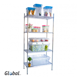 SHELVING UNITS ZINC/EPOXY SHELF WITH CLIPS - 905MM - 1