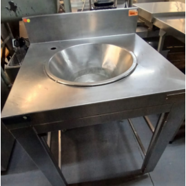 PREP BOWL SINK TABLE 600MM - 1