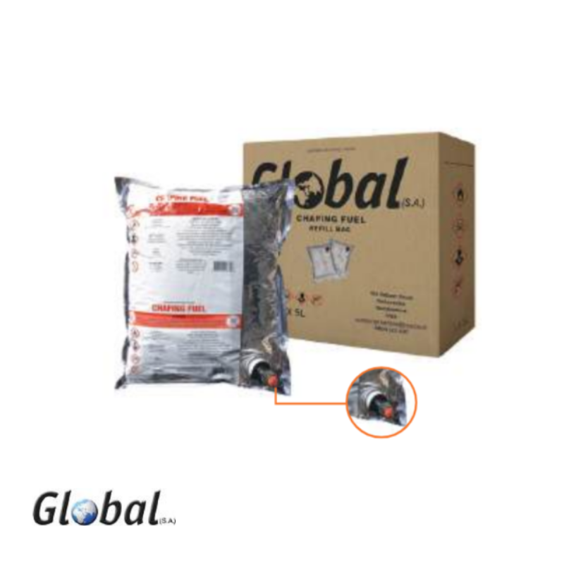 CHAFING FUEL - ALCOHOL REFILL BAG (METHANOL) (4 X 5LT) - 1