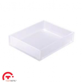 LUCITE TRAY - ICE WHITE - 325MM X 265MM X 75MM - 1