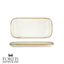 RECTANGULAR PLATE - FYNBOS 'KAROO SAND' - 35.5CM X 18.5CM (4) - 1
