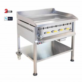 HEAVY DUTY SOLID TOP GRILLER - GAS - 900MM - 1